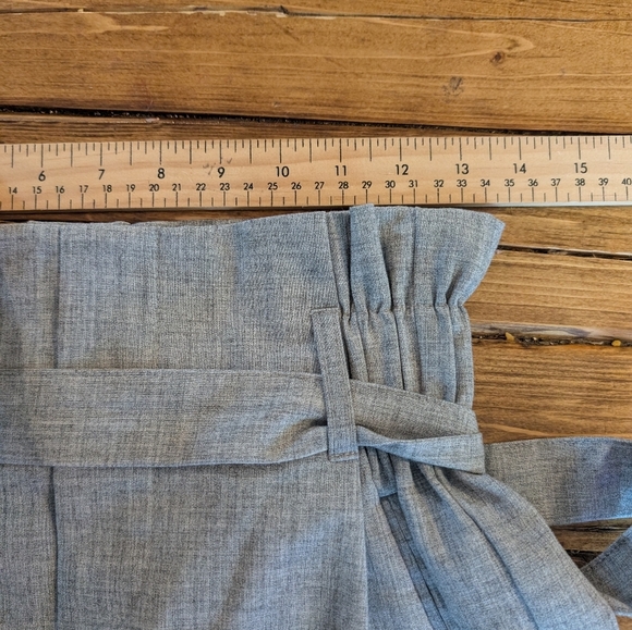 Streetwear Society Gray Paperbag Waist Shorts - Picture 4 of 4